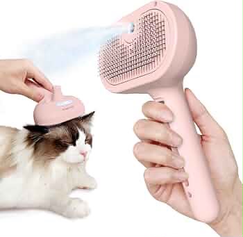 Brush, then release the hair